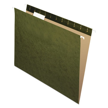 Office Impressions® Hanging File Folders, Letter Size, 1-5-cut Tab, Standard Green, 25-box freeshipping - TVN Wholesale